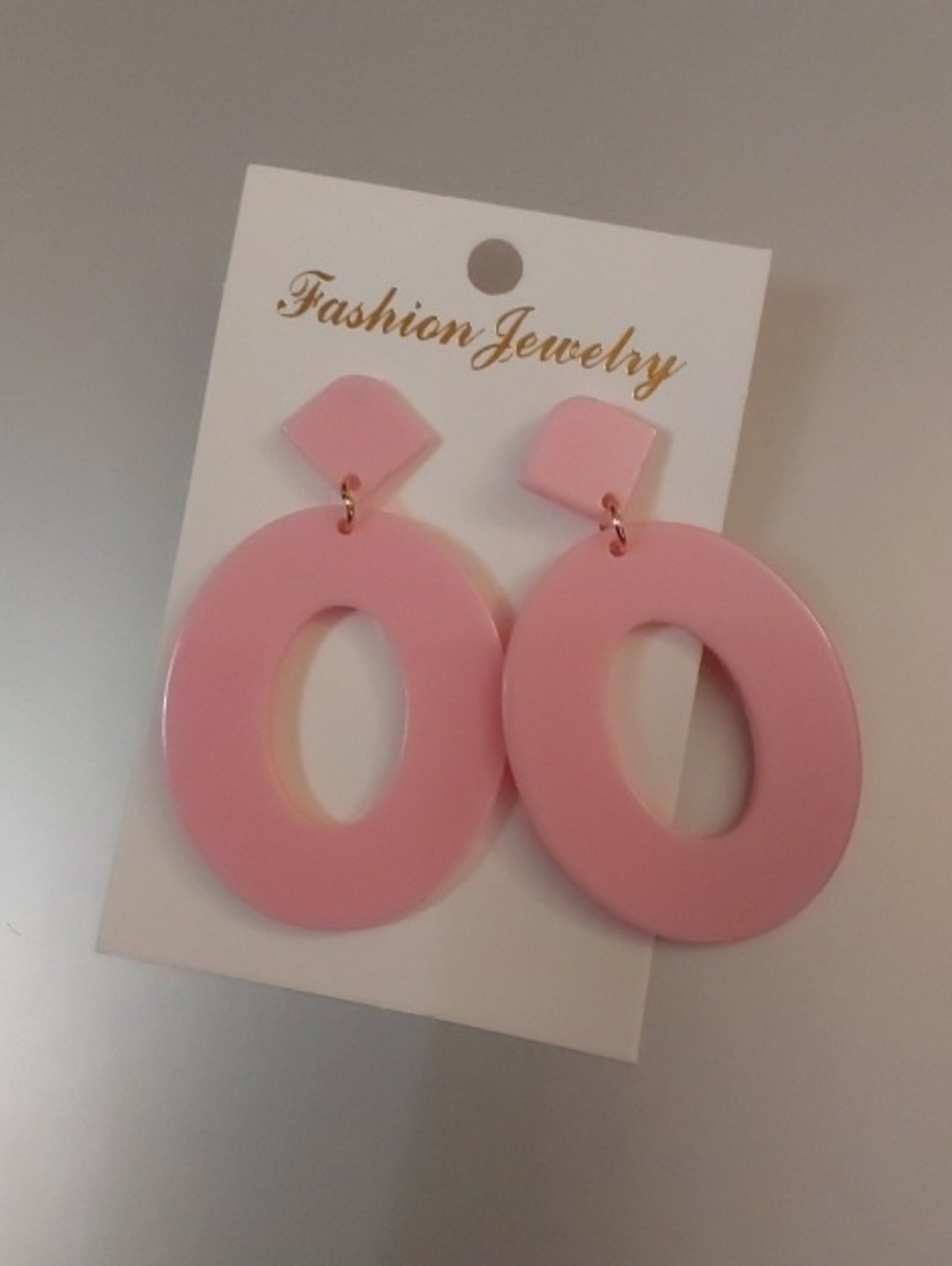 Acrylic Geometric  cut out  Earrings Stud  Color